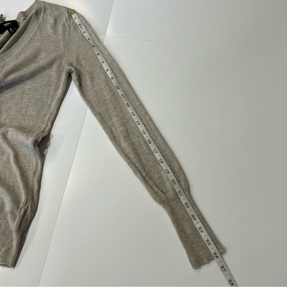 Mossimo Knit Sweater Cream Tan Small - Picture 11 of 11